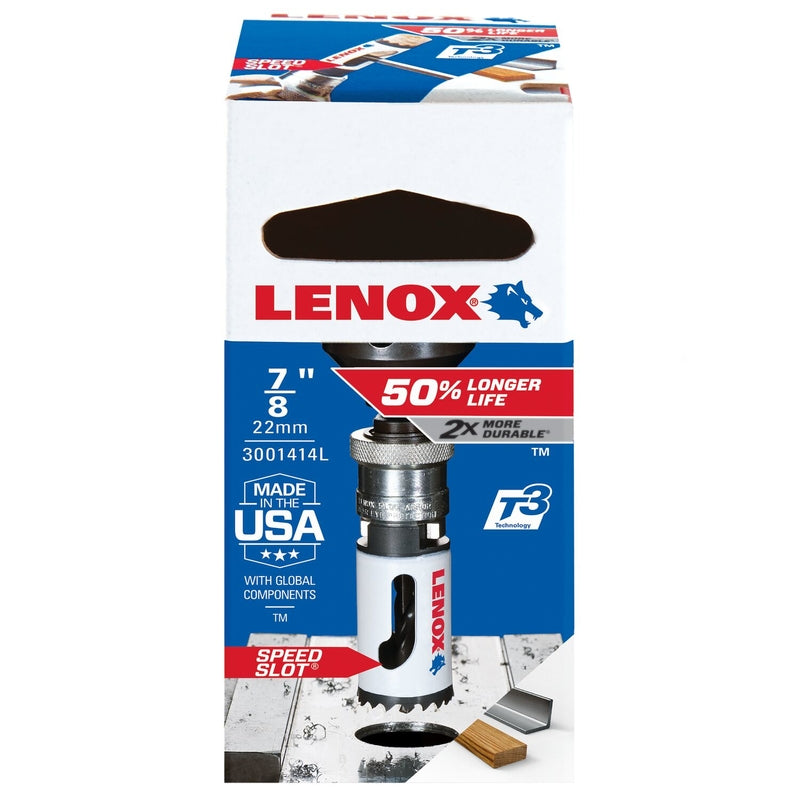 Lenox Speed Slot 7/8 in. Bi-Metal 1.5 in. L Hole Saw