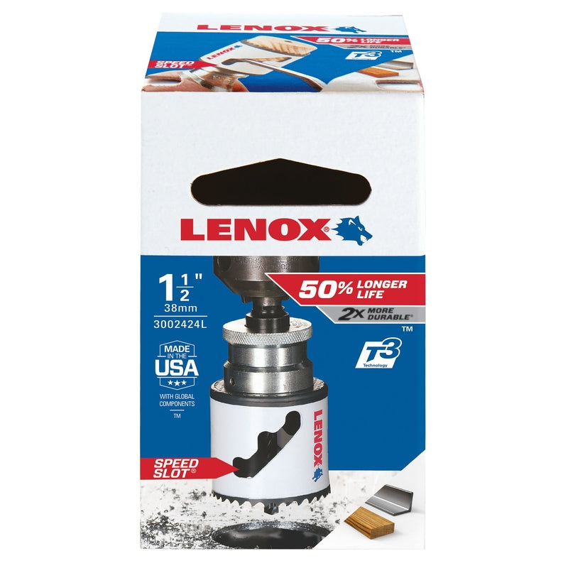 Lenox Speed Slot 1-1/2 in. Bi-Metal 1.5 in. L Hole Saw