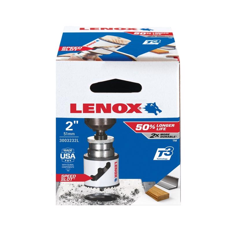 Lenox Speed Slot 2 in. Bi-Metal 1.5 in. L Hole Saw