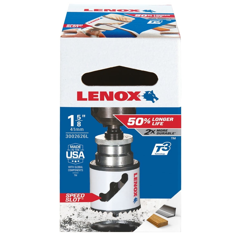 Lenox Speed Slot 1-5/8 in. Bi-Metal 1.5 in. L Hole Saw