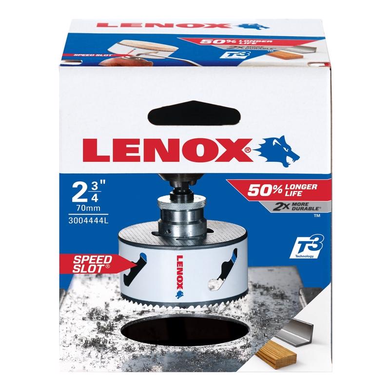 Lenox Speed Slot 2-3/4 in. Bi-Metal 1.5 in. L Hole Saw