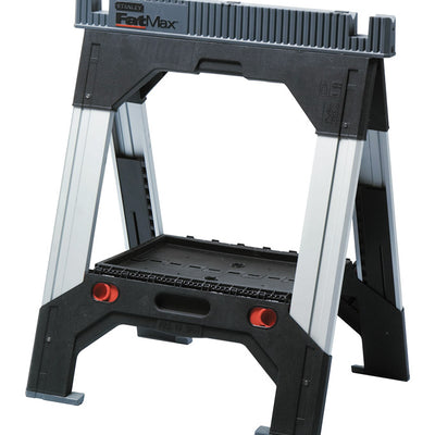Stanley FatMax 39 in. H X 27-3/16 in. W X 2-1/8 in. D 2 Way Adjustable Sawhorse