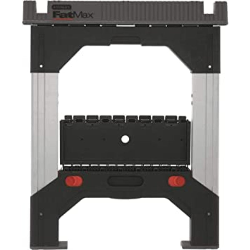 Stanley FatMax 39 in. H X 27-3/16 in. W X 2-1/8 in. D 2 Way Adjustable Sawhorse