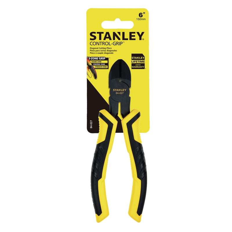 Stanley 6 in. Steel Diagonal Cutting Diagonal Pliers