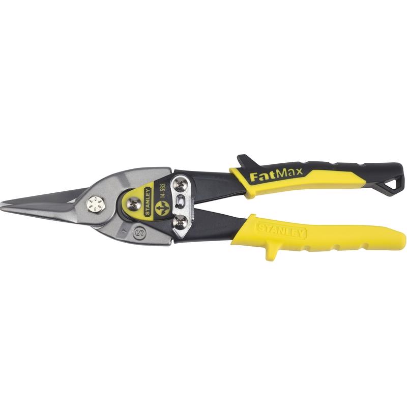 Stanley FatMax 12-1/2 in. Molybdenum Steel Straight Aviation Snips 23 Ga.