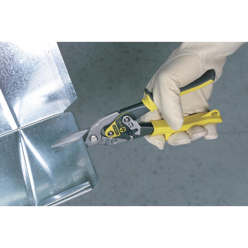 Stanley FatMax 12-1/2 in. Molybdenum Steel Straight Aviation Snips 23 Ga.