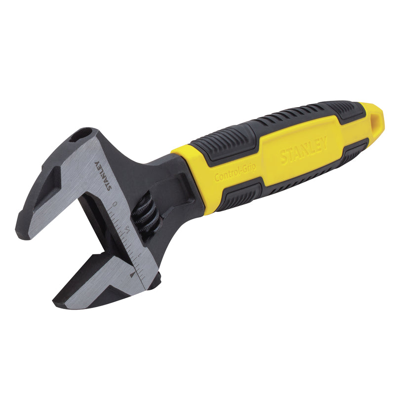 Stanley MaxSteel Metric and SAE Adjustable Wrench 10 in. L