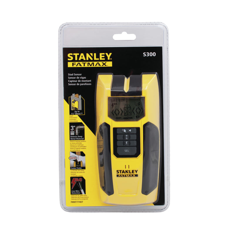 Stanley FatMax 300 6-1/2 in. L X 5 in. W Stud Sensor 1-1/2 in.