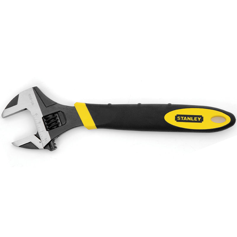 Stanley MaxSteel Metric and SAE Adjustable Wrench 12 in. L