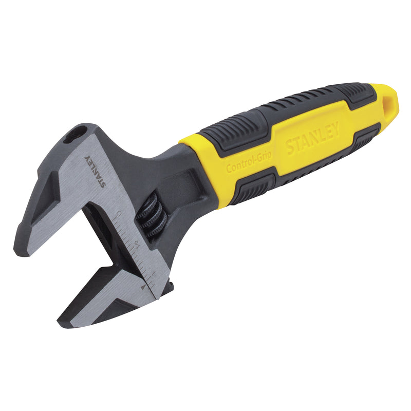 Stanley MaxSteel Metric and SAE Adjustable Wrench 8 in. L