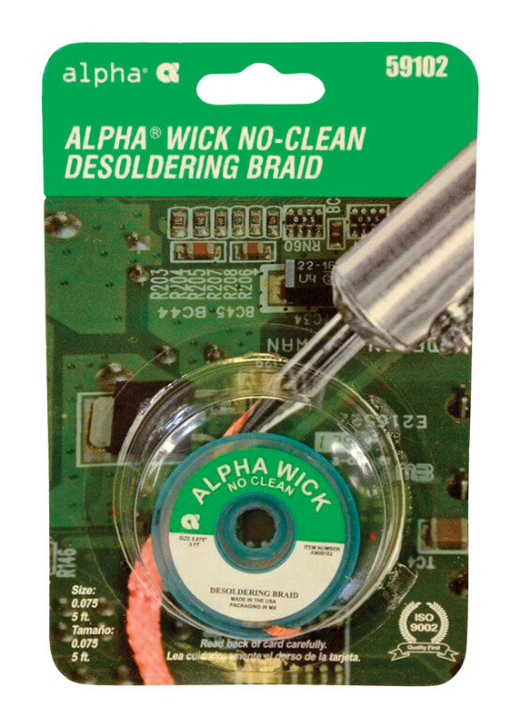 Alpha Fry No-Clean Desoldering Braid Copper