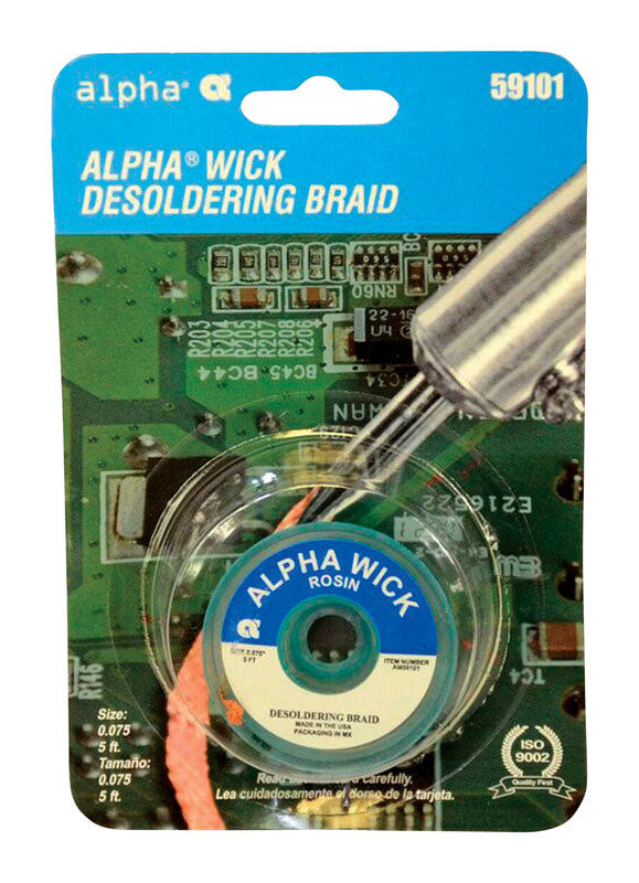 Alpha Fry Wick Desoldering Braid Copper