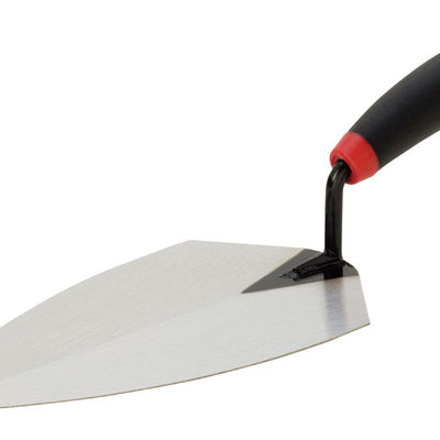 Hyde MaxxGrip 10 in. W X 15 in. L Carbon Steel Philadelphia Brick Trowel