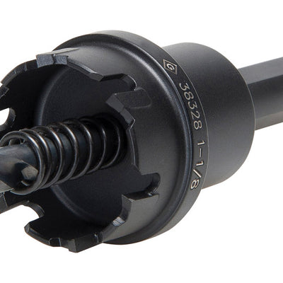 GREENLEE 1-1/8 in. Carbide Tipped 2 in. L Hole Cutter