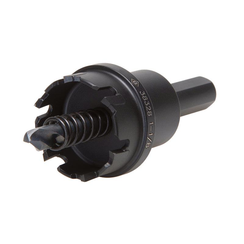 GREENLEE 1-1/8 in. Carbide Tipped 2 in. L Hole Cutter