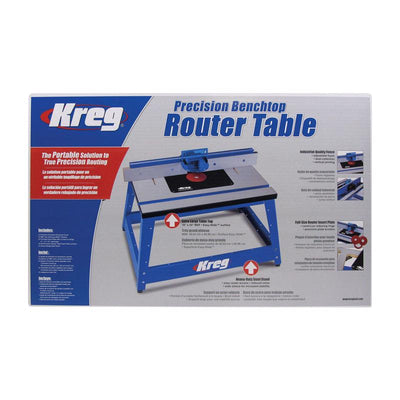 Kreg 19.25 in. L X 30.00 in. W Precision Benchtop Router Table