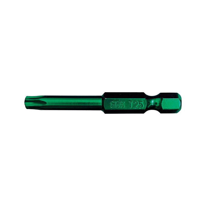 GRK Fasteners Star T25 X 2 in. L Power Bit Carbon Steel 2 pc