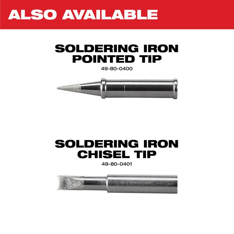 Milwaukee M12 Cordless Adjustable Soldering Iron 16 W