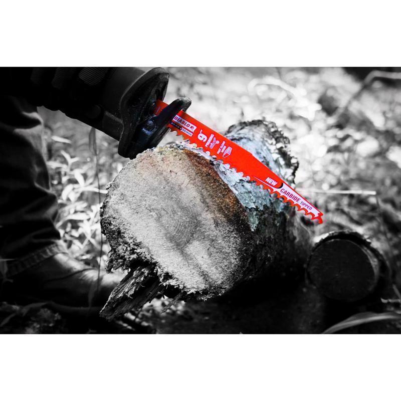 Diablo Demo Demon 12 in. Carbide Tipped Pruning & Clean Wood Reciprocating Saw Blade 3 TPI