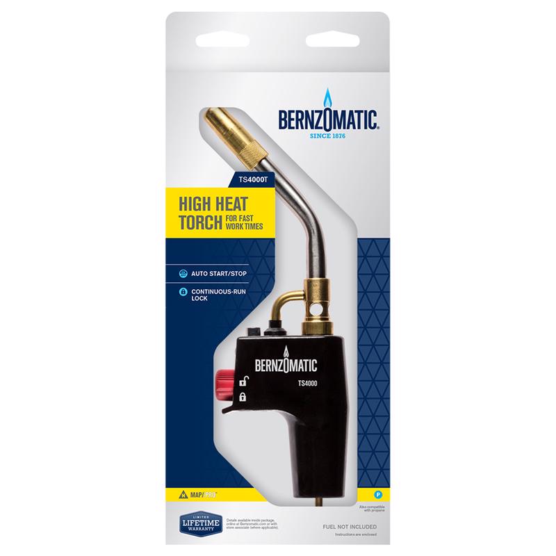 Bernzomatic TS4000T 1.25 in. L X 3 in. W Torch Head Propane