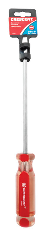 Crescent 1/4 in. X 8 in. L Slotted Screwdriver