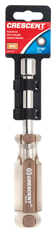 Crescent 7/16 in. SAE Acetate Nut Driver 6-3/4 in. L
