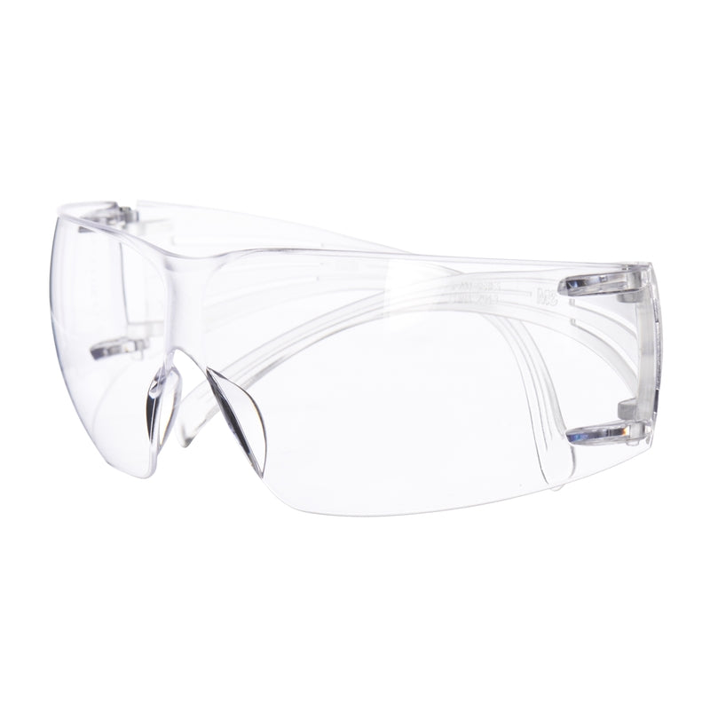 3M SecureFit Anti-Fog Safety Glasses Clear Lens Clear Frame
