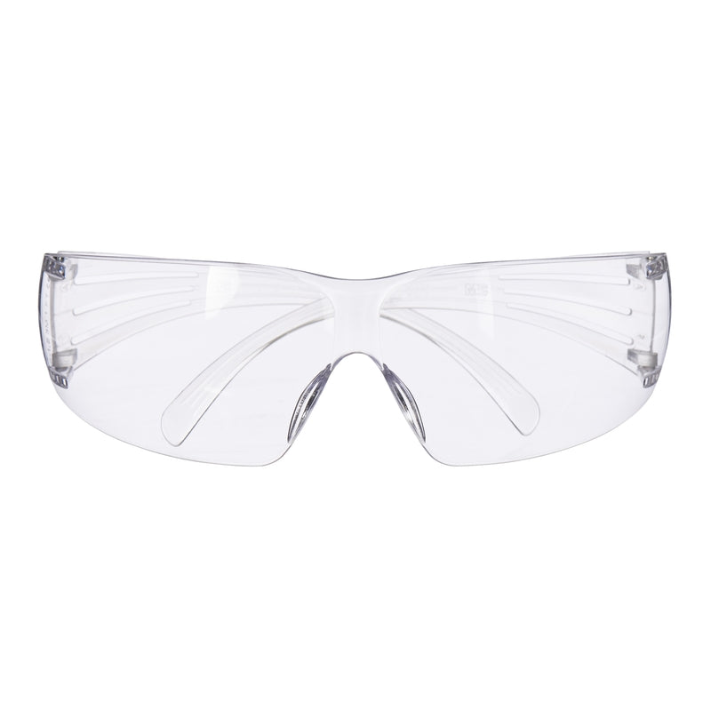 3M SecureFit Anti-Fog Safety Glasses Clear Lens Clear Frame