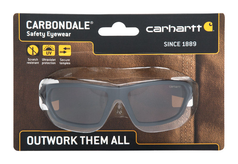 Carhartt Carbondale Anti-Fog Safety Glasses Bronze Lens Black Frame