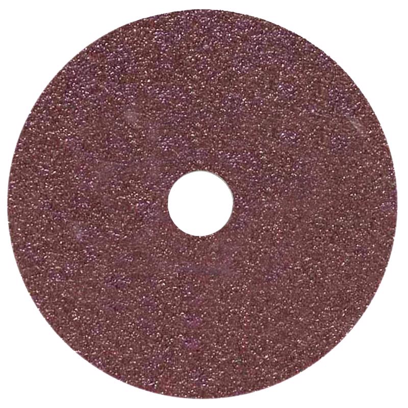 Gator 4.5 in. Aluminum Oxide Center Mount Fiber Disc 36 Grit Extra Coarse 3 pk