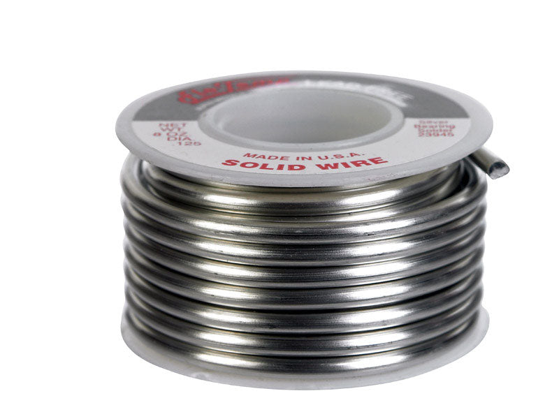 Alpha Fry 8 oz Lead-Free Solid Wire Solder 0.125 in. D Silver-Bearing Alloy