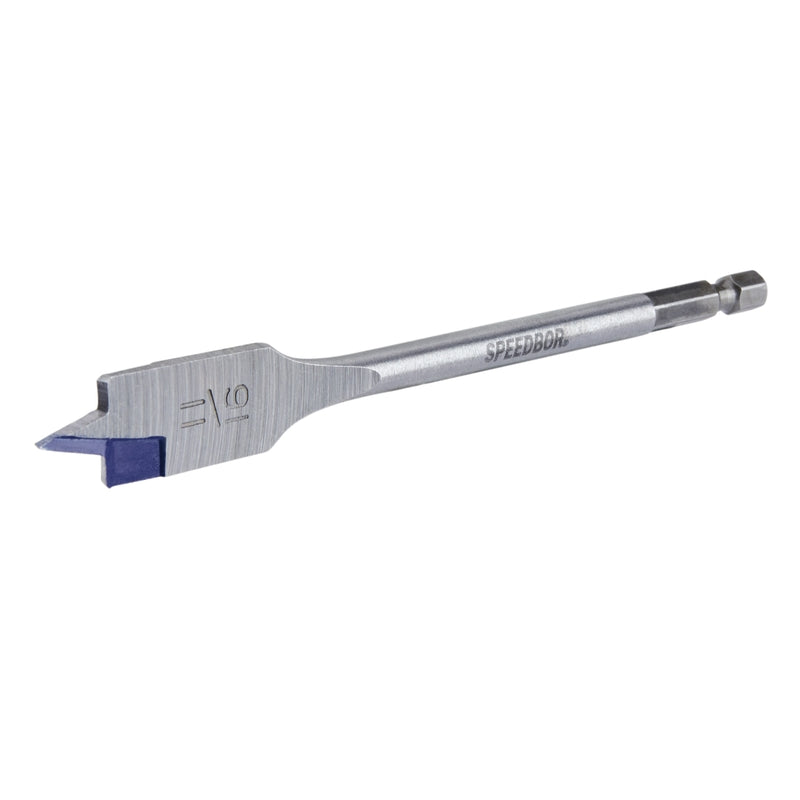 Irwin Speedbor 11/16 in. X 6 in. L Carbon Steel Wood Boring Bit Hex Shank