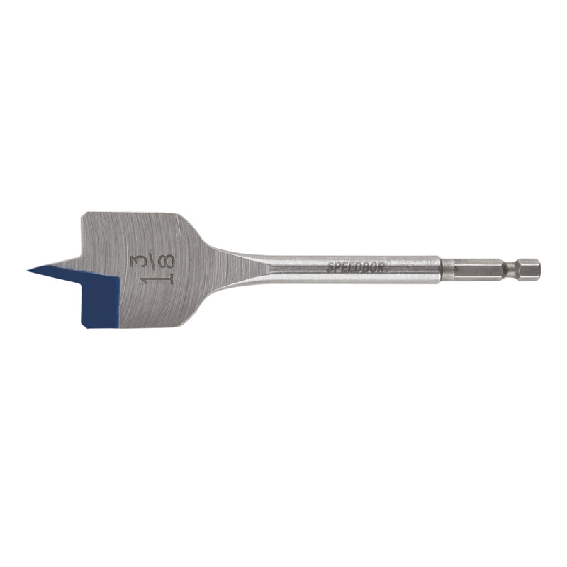 Irwin Speedbor 1-3/8 in. X 6 in. L Carbon Steel Wood Boring Bit Hex Shank