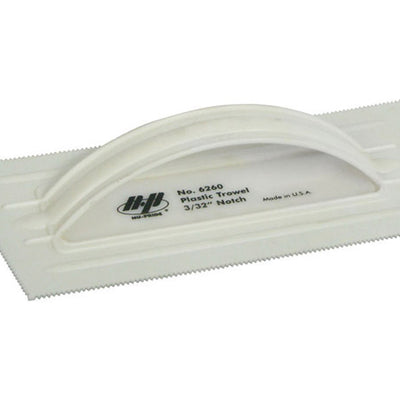 Marshalltown QLT 4-1/4 in. W X 9-1/2 in. L Plastic V Notched Trowel