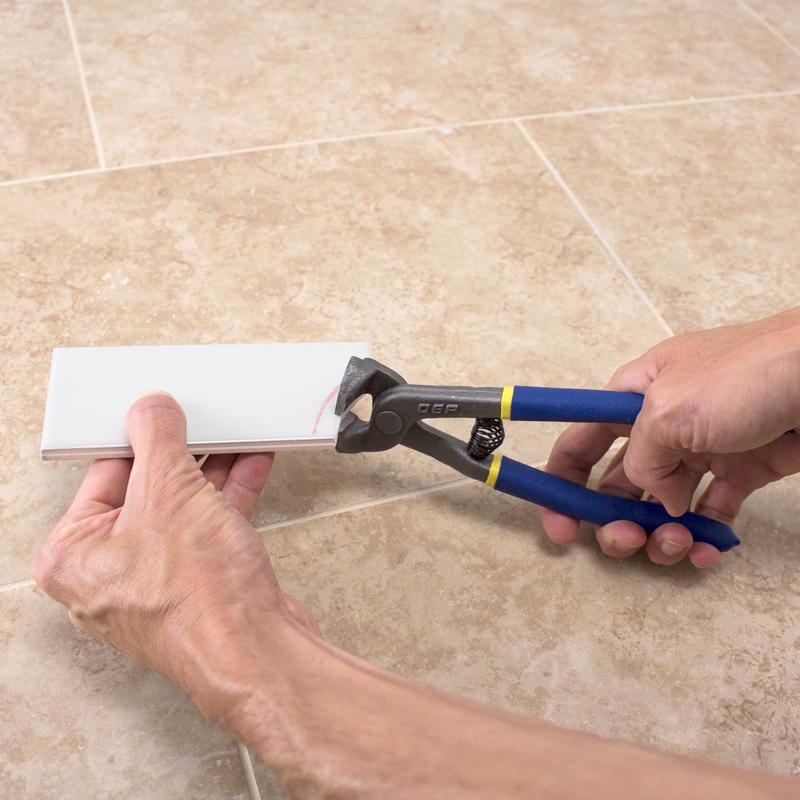 QEP 1 in. H X 0.9 in. W X 8.5 in. L Steel Tile Nipper