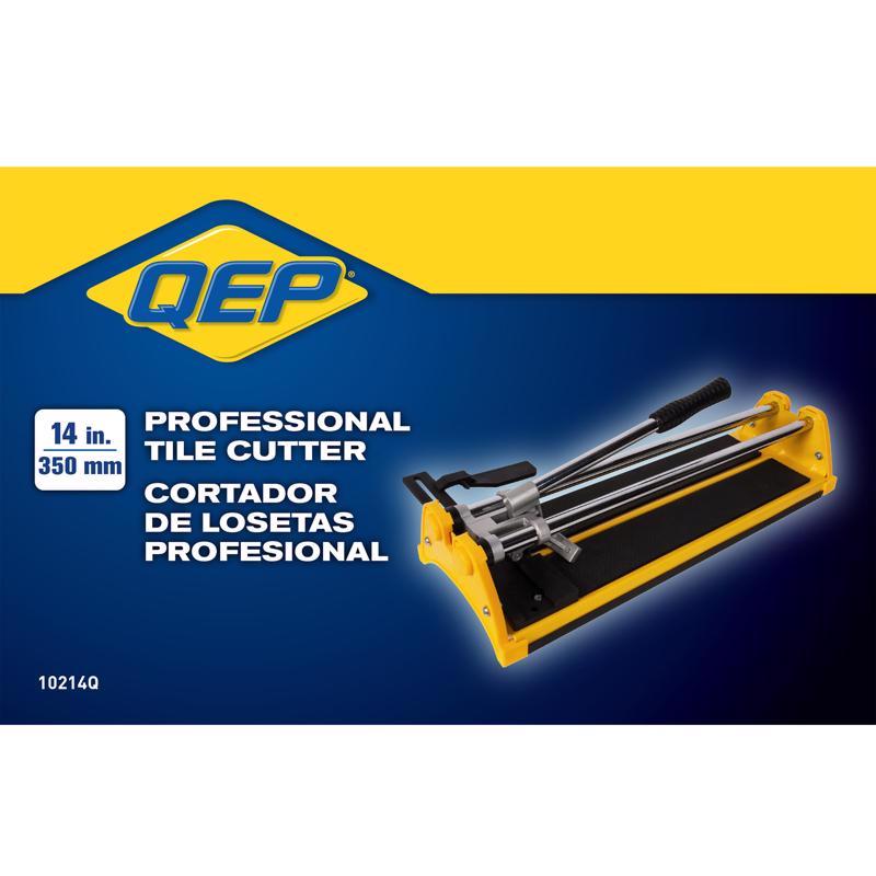 QEP 4.5 in. H X 6.1 in. W X 14 in. L Steel Tile Cutter
