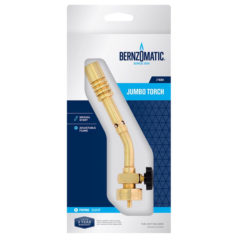 Bernzomatic Jumbo Torch Head Propane