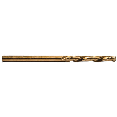 Century Drill & Tool 1/8 in. X 2-1/4 in. L Cobalt Steel Stubby Drill Bit Straight Shank