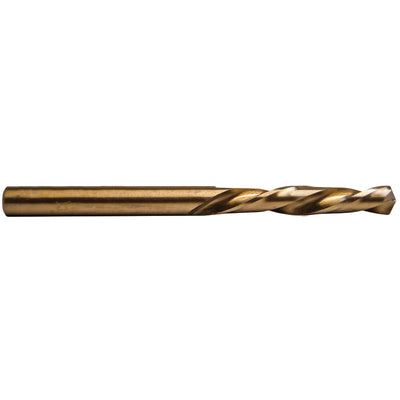 Century Drill & Tool 1/4 in. X 3-5/16 in. L Cobalt Steel Left Hand Drill Bit Straight Shank