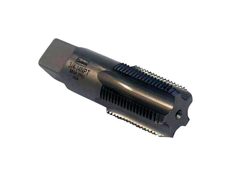 Irwin Hanson High Carbon Steel SAE Pipe Taper Tap 3/4 in.