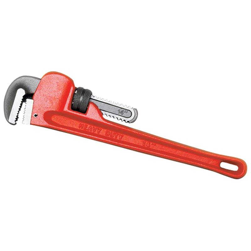 Performance Tool 2 in. Pipe Wrench 14 in. L Orange