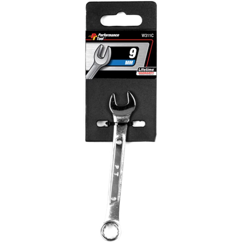 Performance Tool 9 mm X 9 mm 12 Point Metric Combination Wrench