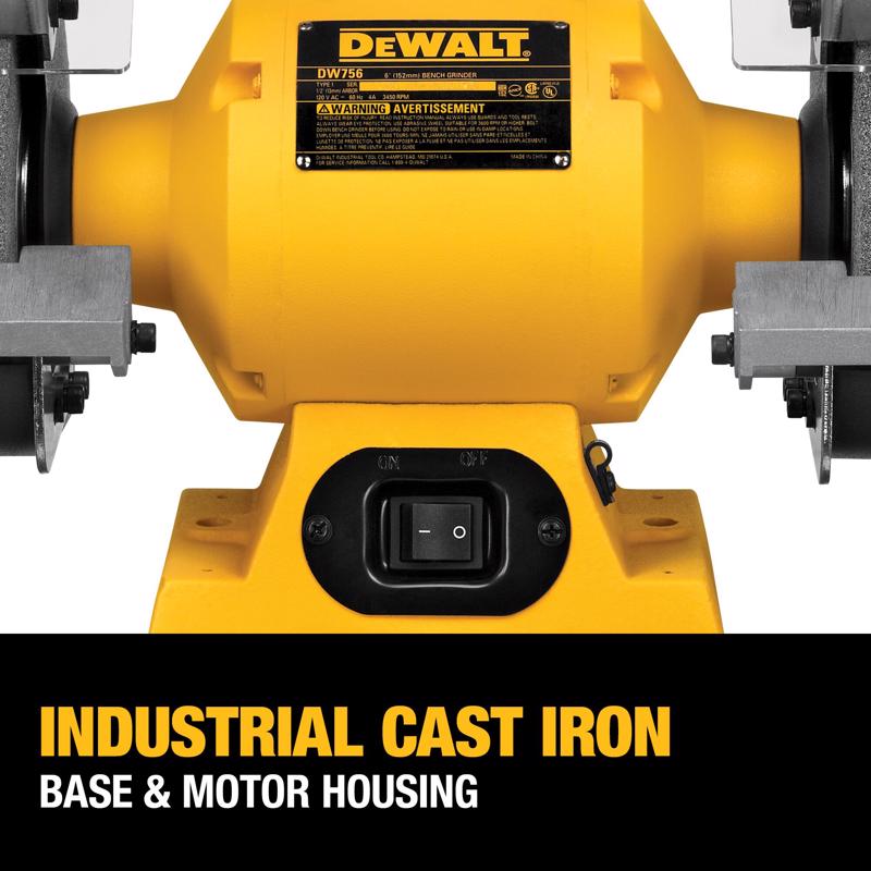 DeWalt 4 amps 6 in. Bench Grinder 5/8 HP