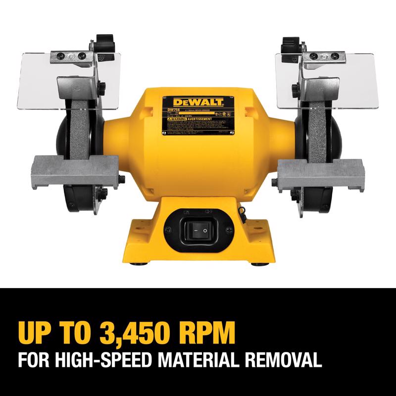 DeWalt 4 amps 6 in. Bench Grinder 5/8 HP