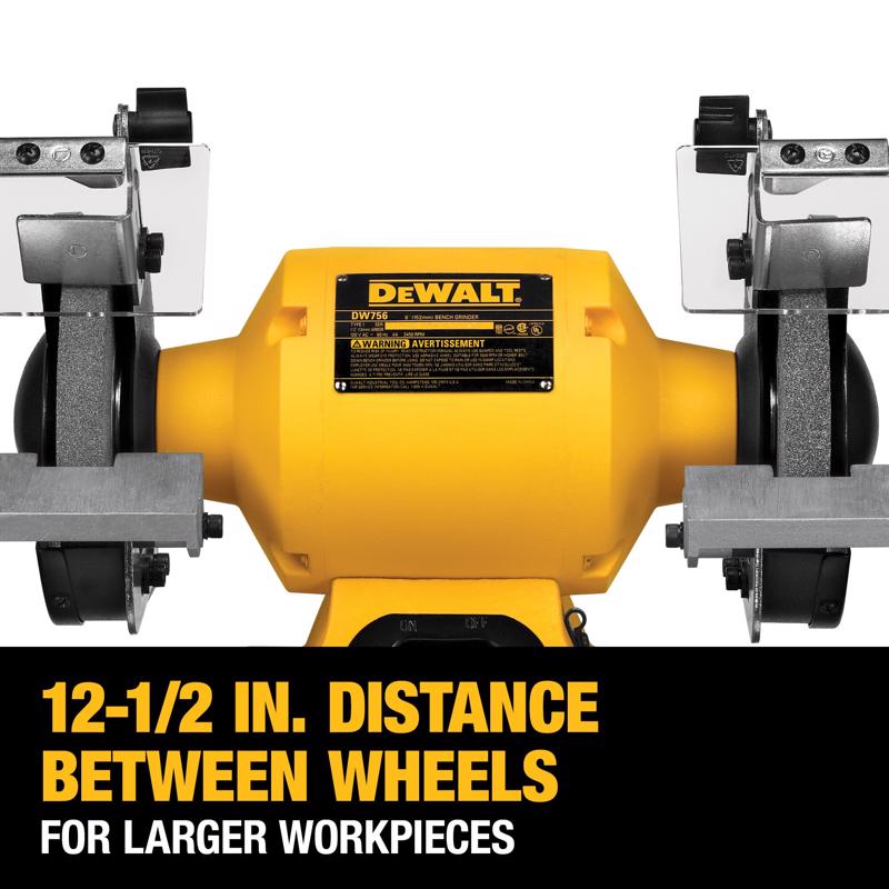 DeWalt 4 amps 6 in. Bench Grinder 5/8 HP