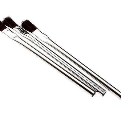 Forney Solder Flux Brush Tin-Plated 3 pc