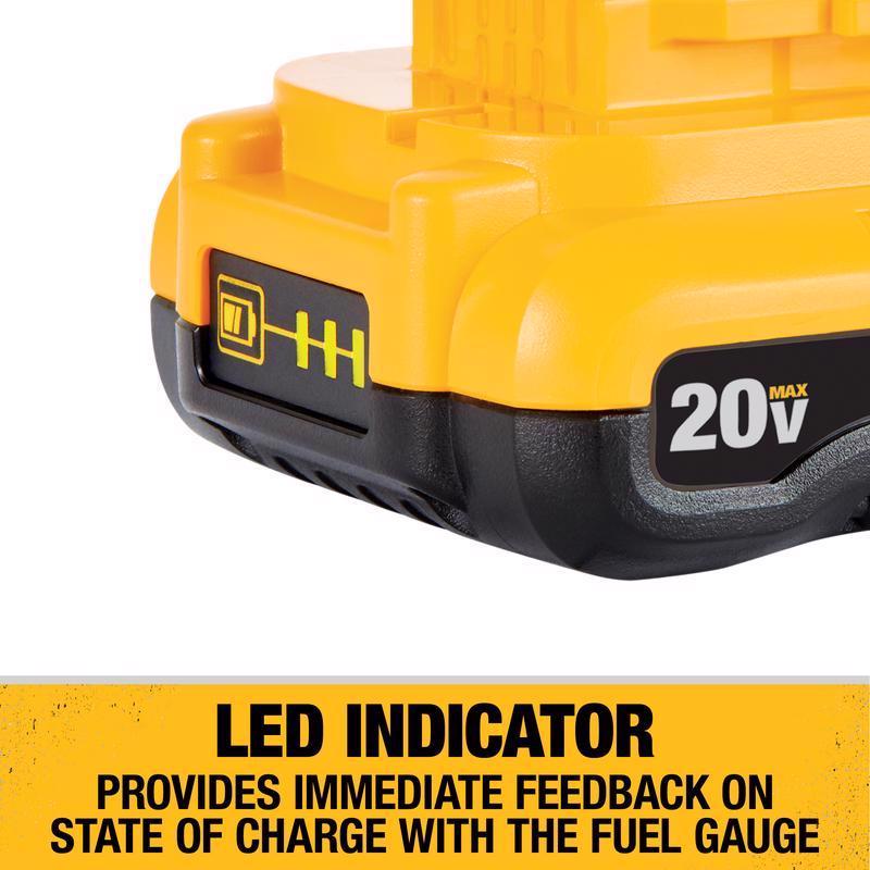 DeWalt 20V MAX DCB230 3 Ah Lithium-Ion Compact Battery