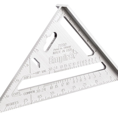 Empire Magnum 7 in. L X 7 in. H Aluminum Heavy Duty Rafter Square