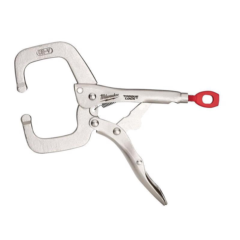 Milwaukee Torque Lock 2 in. X 2-1/8 in. D Locking C-Clamp 400 lb