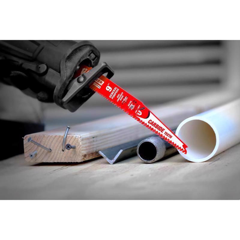 Diablo Demo Demon 9 in. Carbide Tipped Reciprocating Saw Blade 6/9 TPI 3 pk